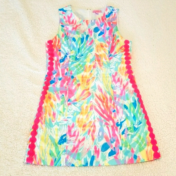 Lilly Pulitzer Dresses & Skirts - HEMMED Lilly Pulitzer Mila Sparkling Sands Shift